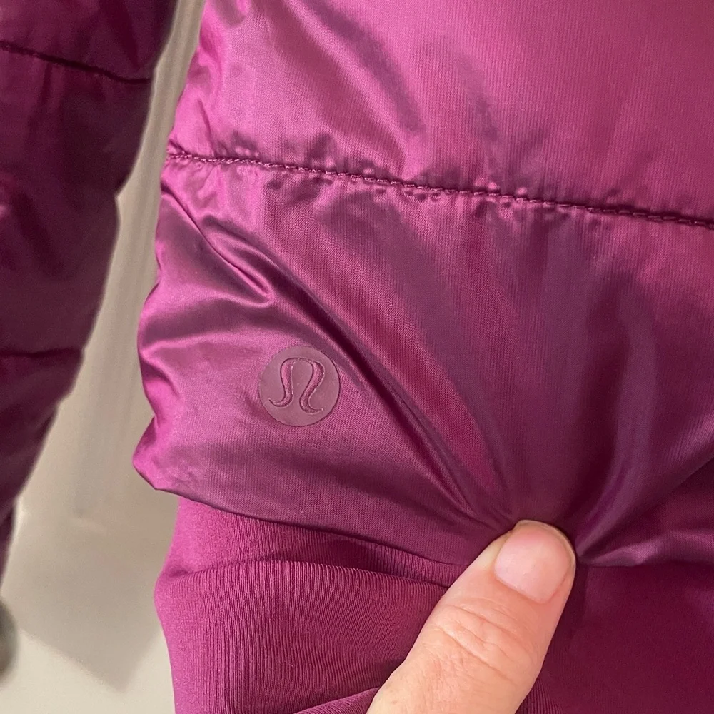 Lululemon Non-Stop Bomber Reversible Marvel 6 Small Colorful Bomber Jacket